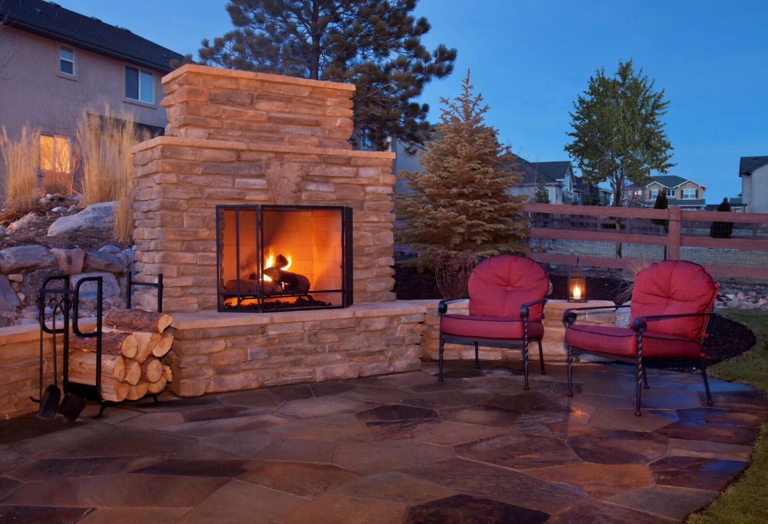 cozy patio